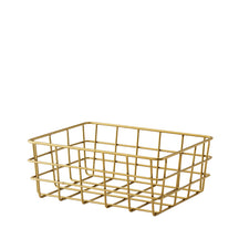 Fog Linen Work Gold Pantry Basket