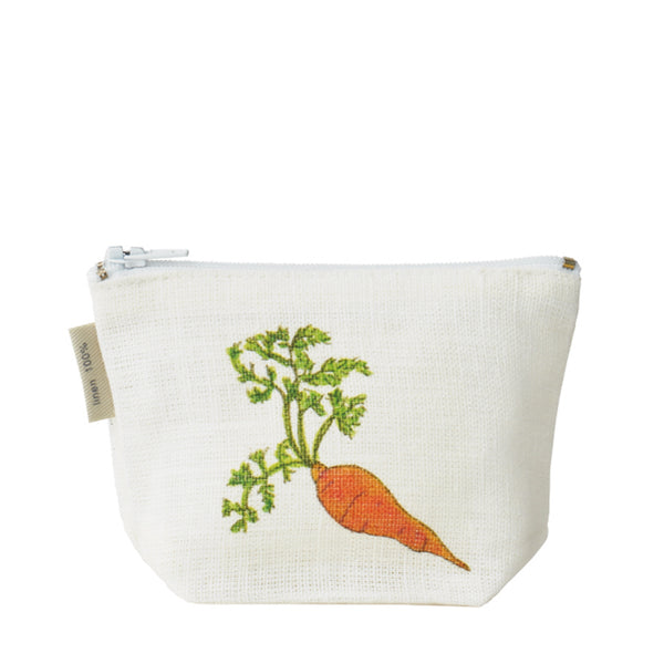 Fog Linen Work Isabelle Boinot Pouch: Rabbit and Carrot