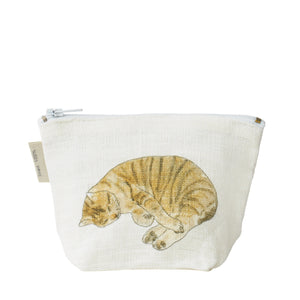 Fog Linen Work Isabelle Boinot Pouch: Two Cats