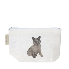 Fog Linen Work Isabelle Boinot Pouch: Two Dogs