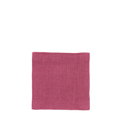 Fog Linen Work Linen Coaster: Camellia