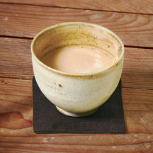 Fog Linen Work Linen Coaster: Chocolate