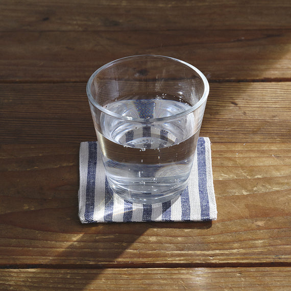 Fog Linen Work Linen Coaster: Jasper