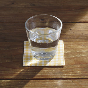 Fog Linen Work Linen Coaster: Keily