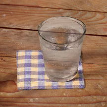 Fog Linen Work Linen Coaster: Phil