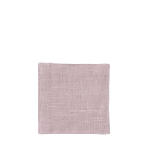 Fog Linen Work Linen Coaster: Rose Poudre