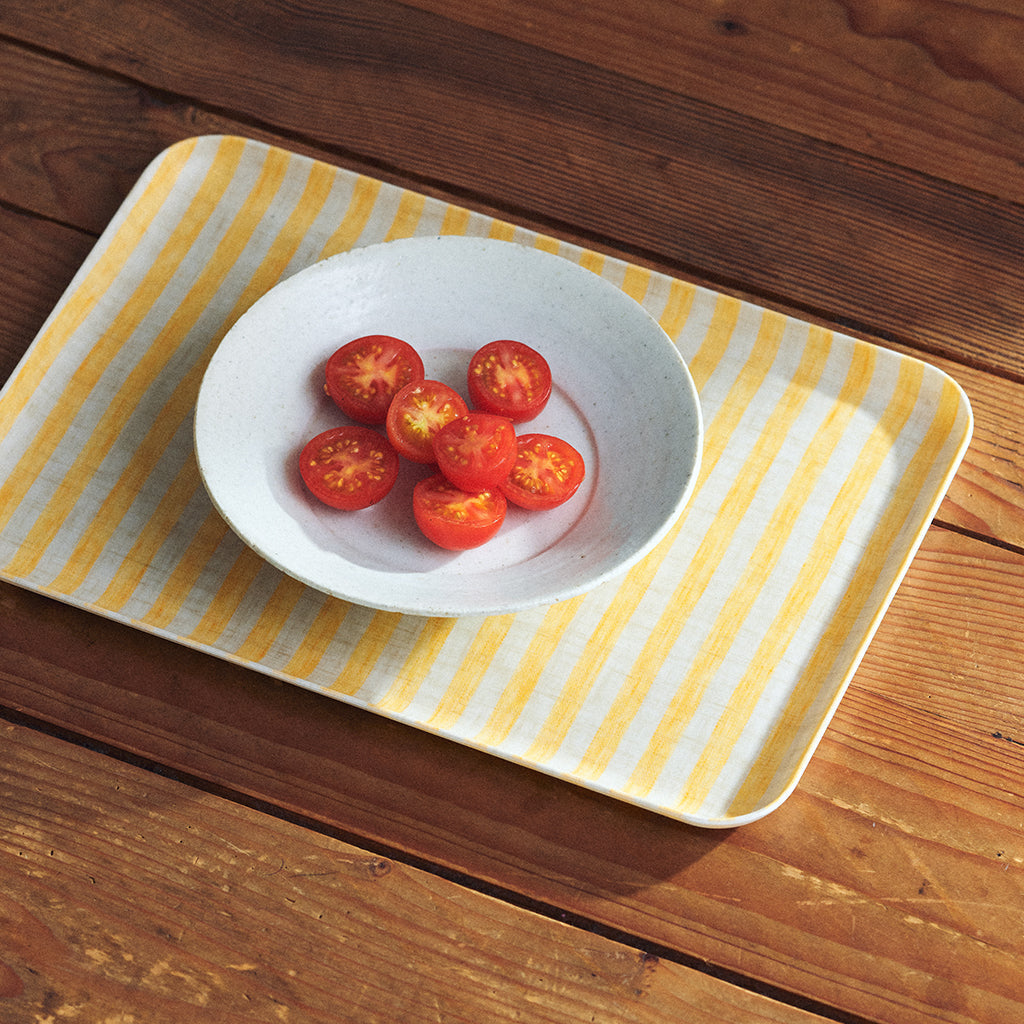 Fog Linen Work Linen Coated Tray (M): Henry