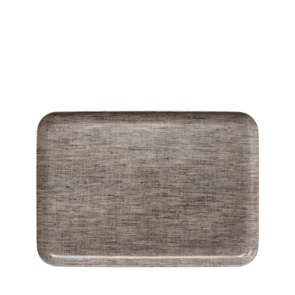 Fog Linen Work Linen Coated Tray (M): Natural