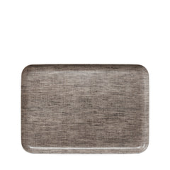 Fog Linen Work Linen Coated Tray (M): Natural