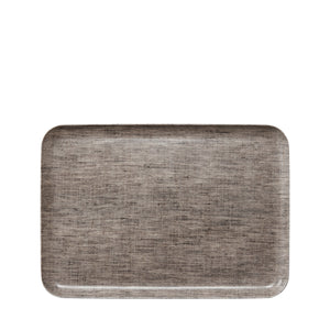 Fog Linen Work Linen Coated Tray (M): Natural
