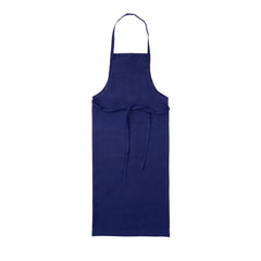 Fog Linen Work Linen Full Apron: Blue Violet
