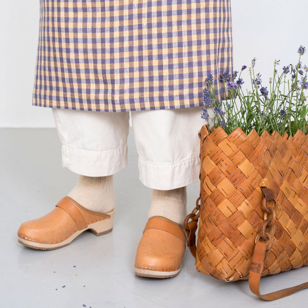 Fog Linen Work Linen Full Apron: Phil