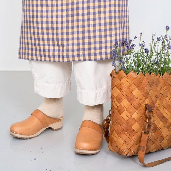 Fog Linen Work Linen Full Apron: Phil