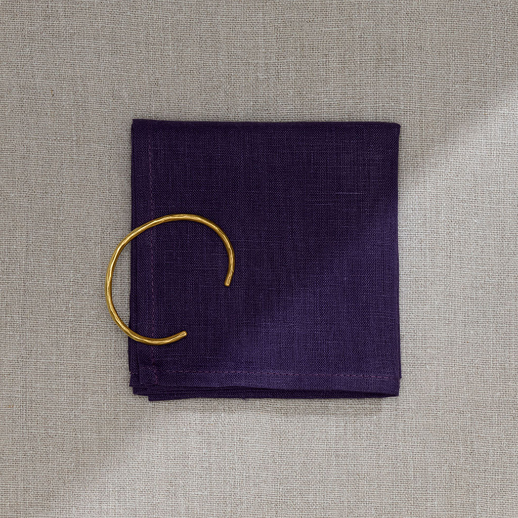 Fog Linen Work Linen Handkerchief: Mure