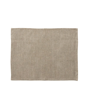 Fog Linen Work Linen Place Mat: Natural