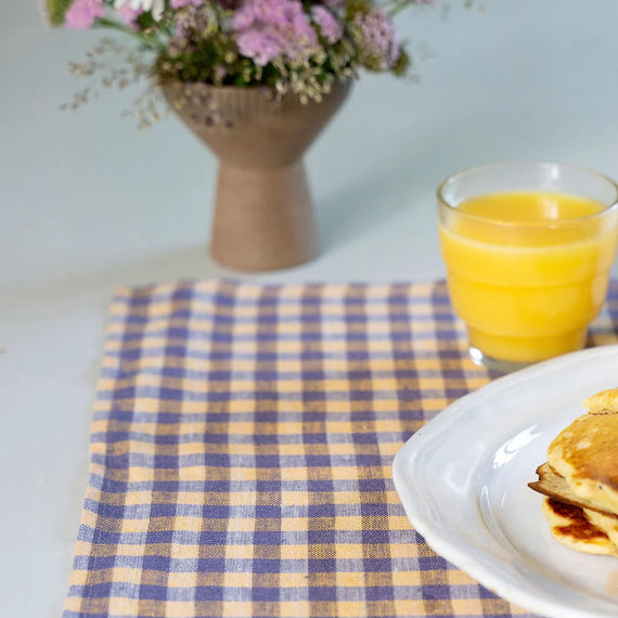 Fog Linen Work Linen Place Mat: Phil