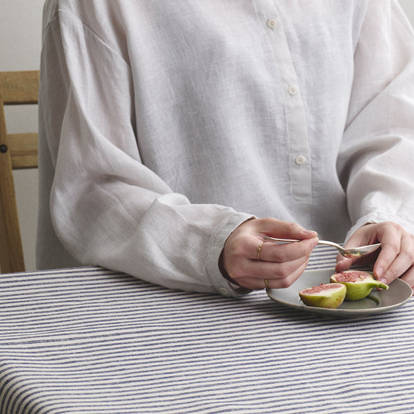 Fog Linen Work Linen Table Cloth (L): Jasper