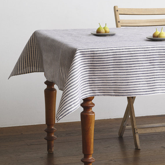 Fog Linen Work Linen Table Cloth (L): Jasper