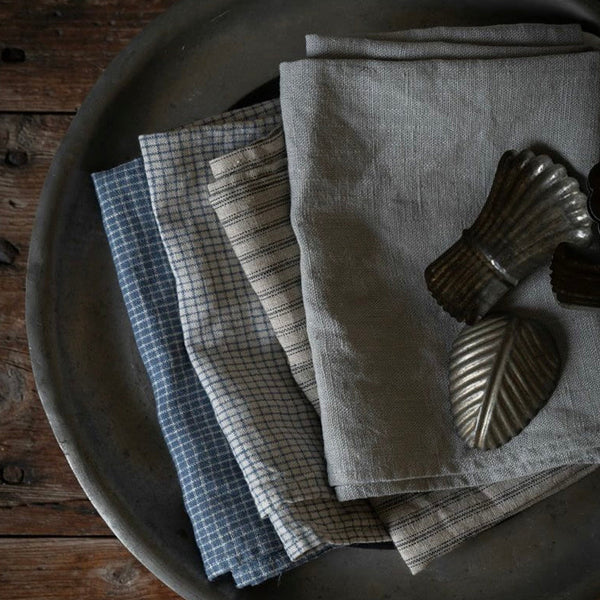 Fog Linen Work Linen Tea Towel: Liam