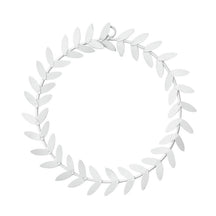 Fog Linen Work Metal Olive Wreath: White
