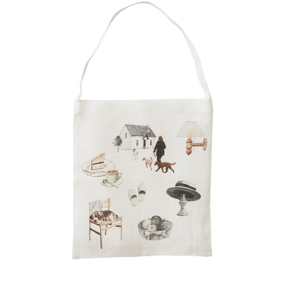 Fog Linen Work Misato Ogihara Bag: Living with Dog