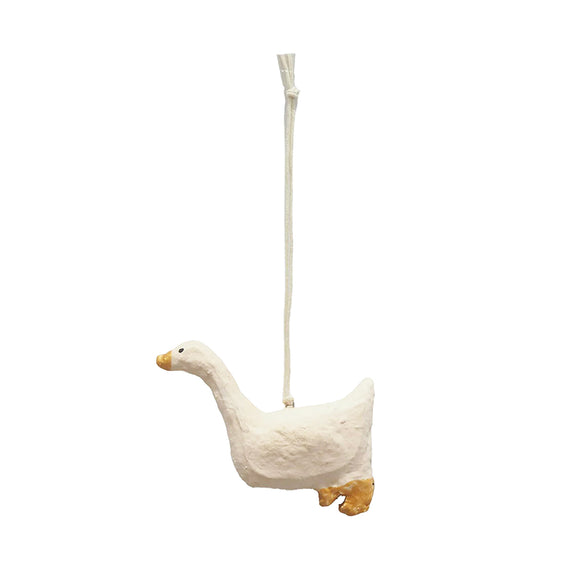 Fog Linen Work Papier Maché Ornament: Duck