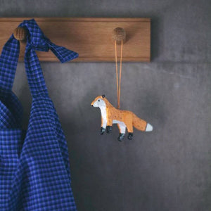 Fog Linen Work Papier Maché Ornament: Fox