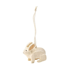 Fog Linen Work Papier Maché Ornament: Rabbit