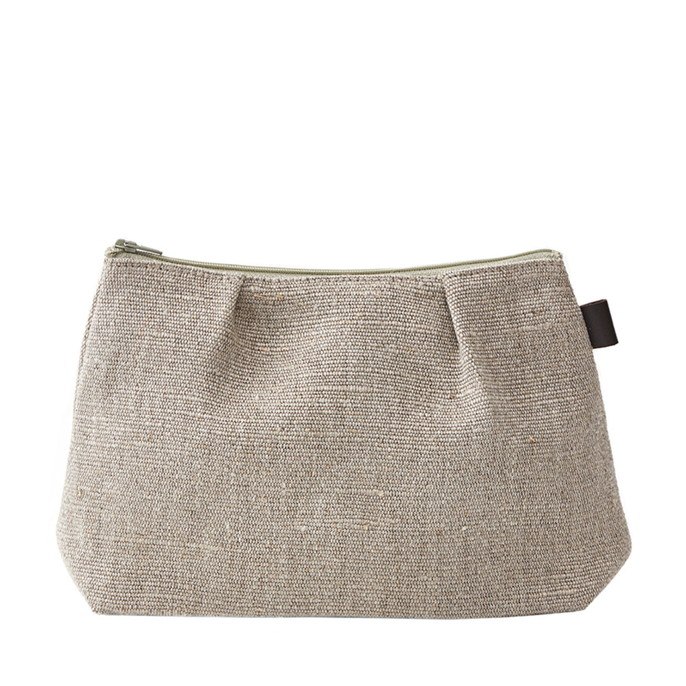 Fog Linen Work Seg Pouch (M): Natural