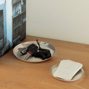 Fog Linen Work Silver Plate: Round (M)
