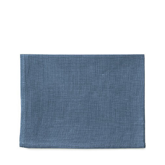 Fog Linen Work Thick Linen Tea Towel: Bluette