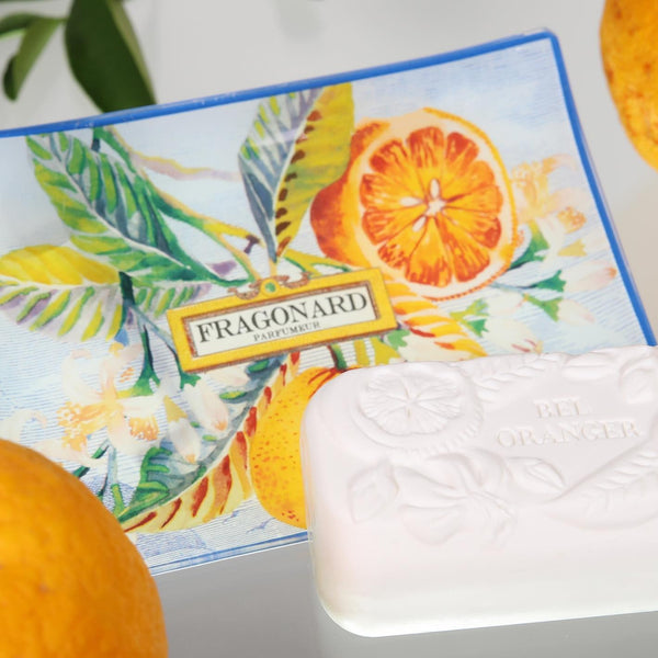 Fragonard Bel Oranger Perfumed Soap & Dish Set