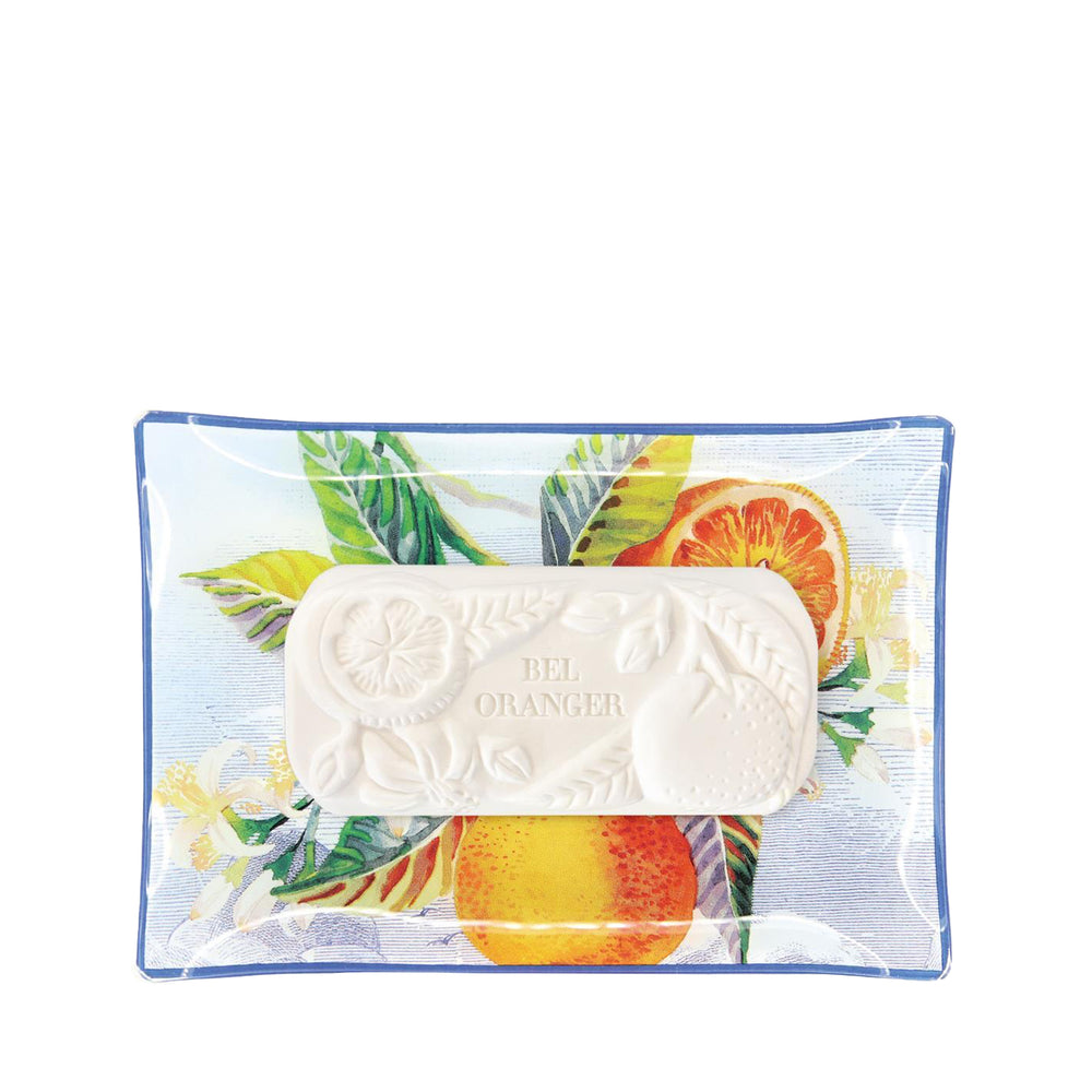 Fragonard Bel Oranger Perfumed Soap & Dish Set