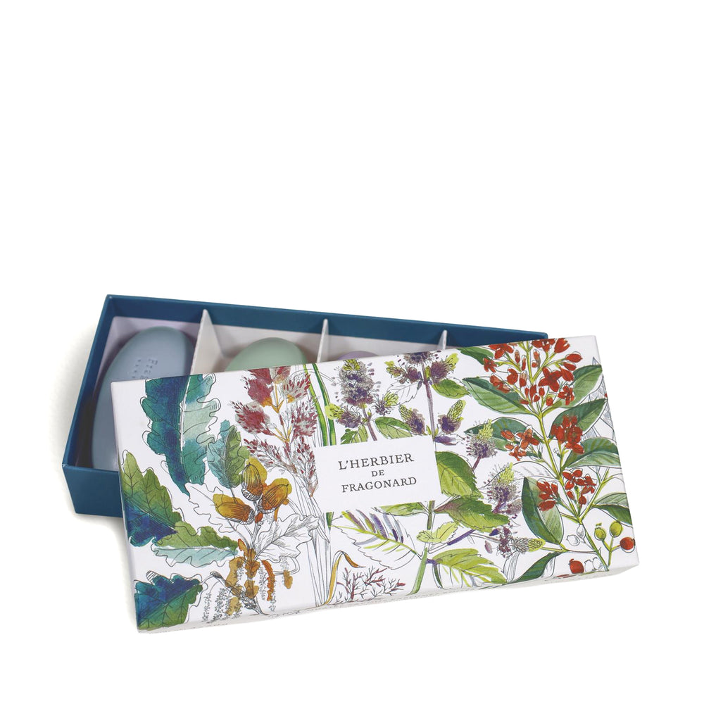 Fragonard Herbarium Bois Soap Gift Set 4 x 50g