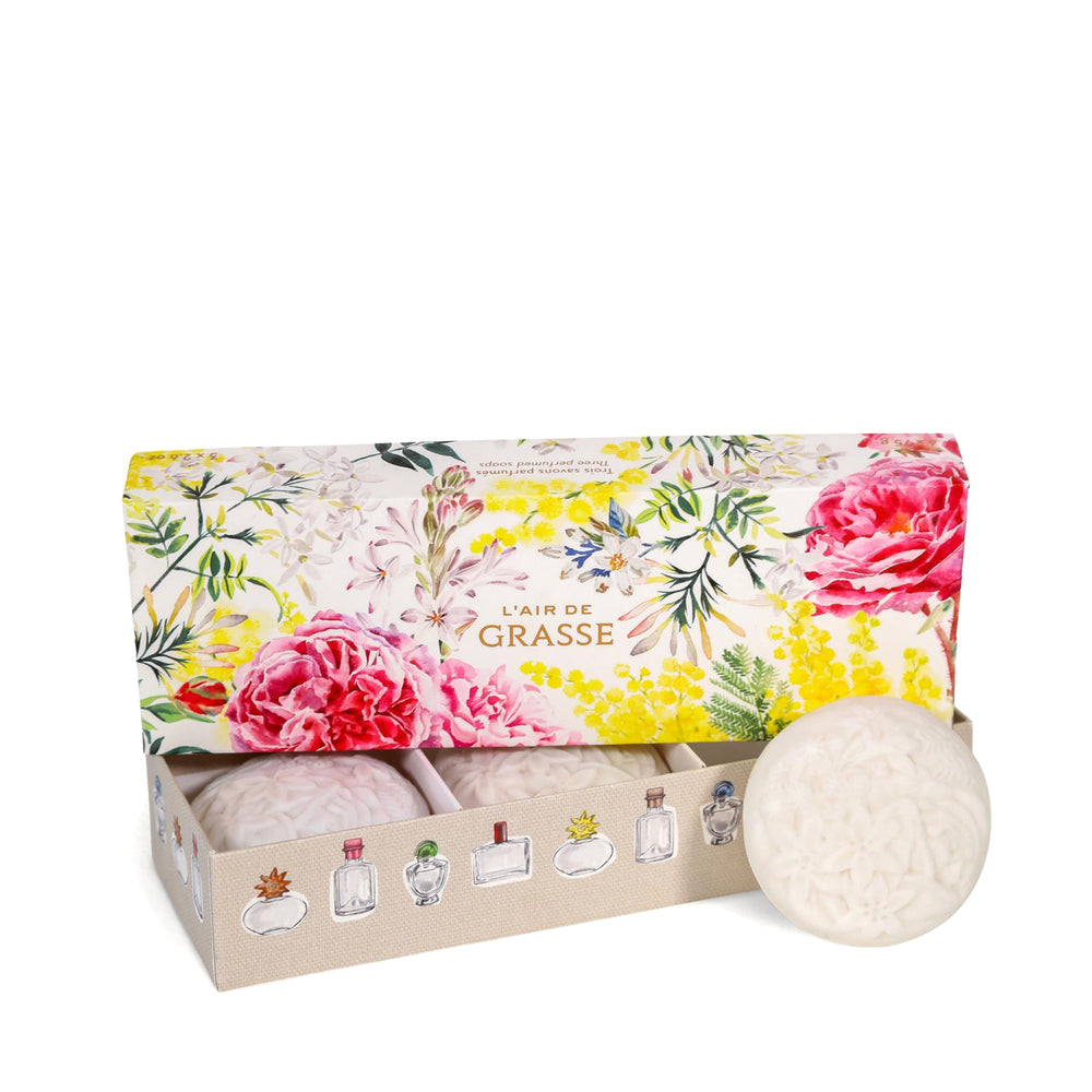 Fragonard L'Air de Grasse Perfumed Soap Gift Set