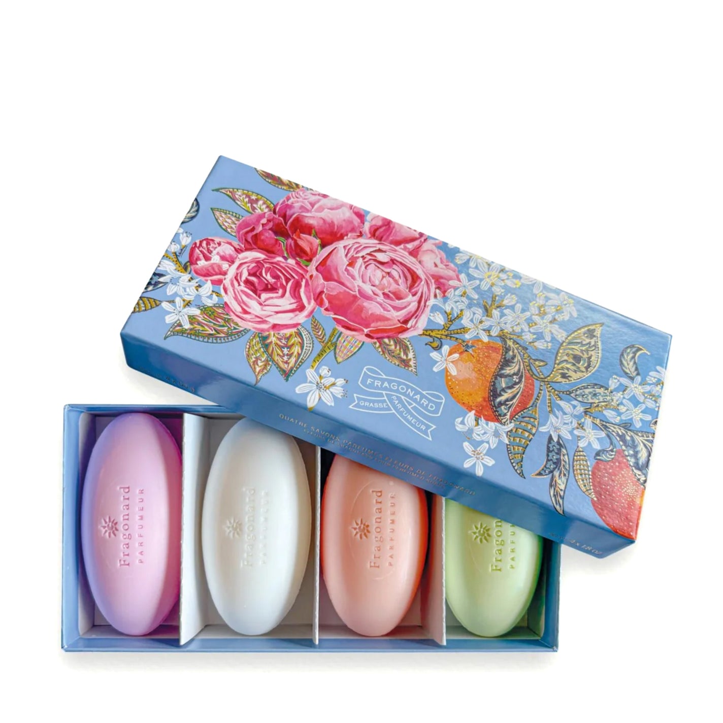 Fragonard Les Fleurs de Fragonard Soap Gift Set 4 x 50g