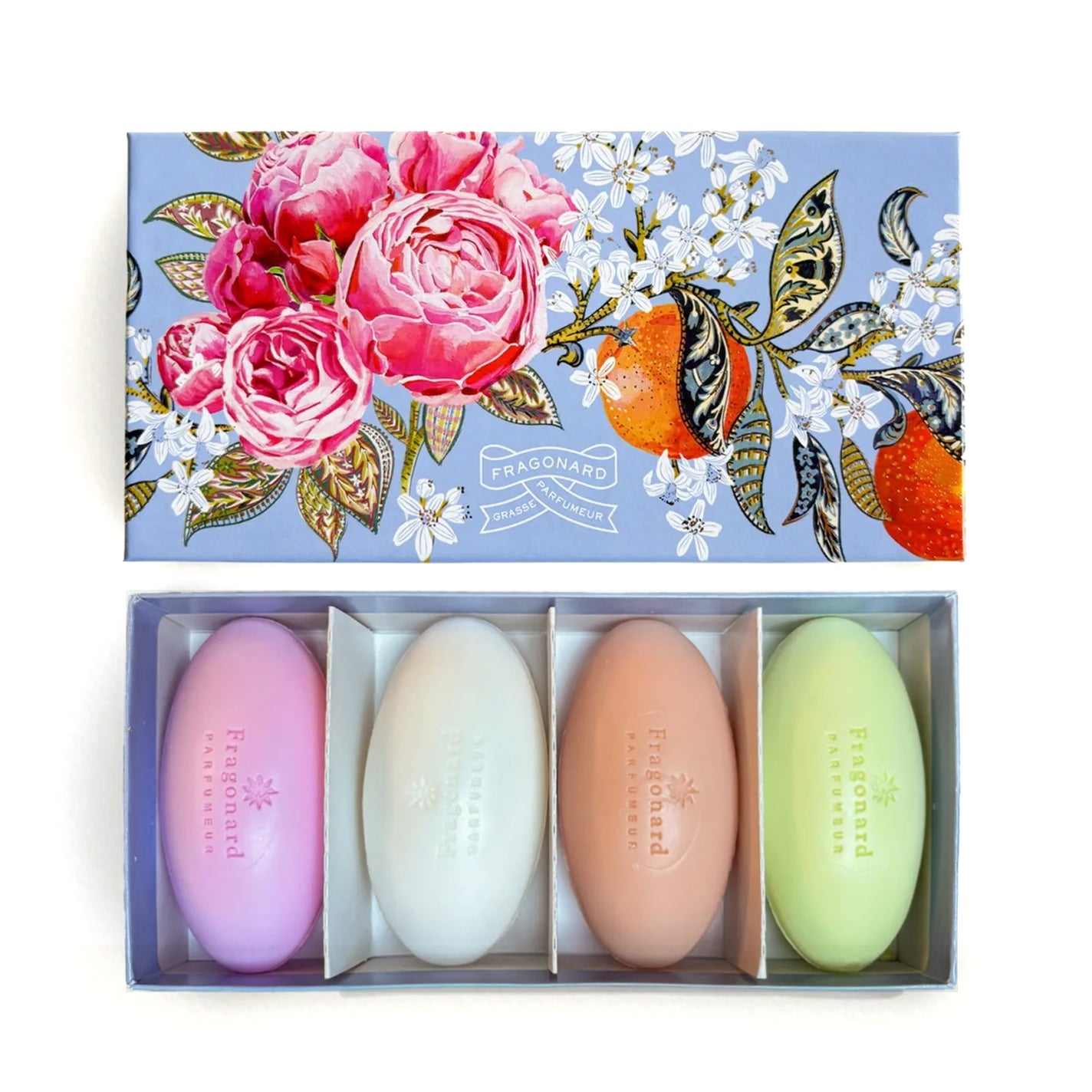 Fragonard Les Fleurs de Fragonard Soap Gift Set 4 x 50g