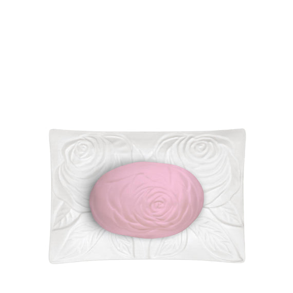 Fragonard Rose de Mai Soap & Dish Set