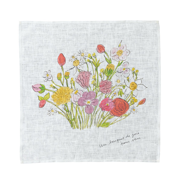 Isabelle Boinot Handkerchief: Wildflowers
