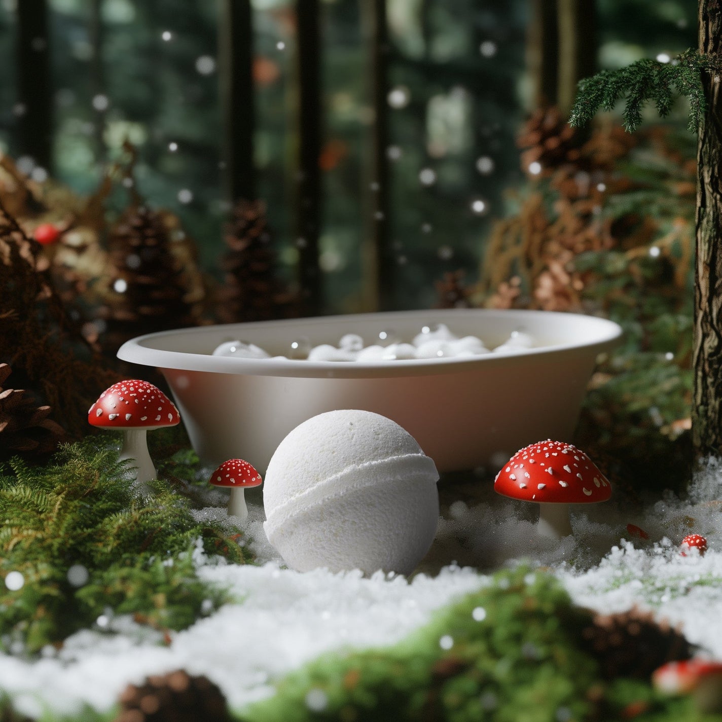 Kalastyle Gnome Foam Bath Bomb - Swedish Pine