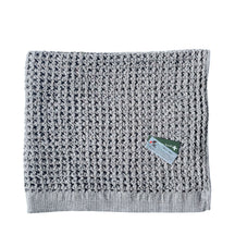 Kontex Brera Waffle Bath Sheet - Grey