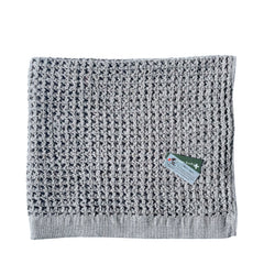 Kontex Brera Waffle Bath Sheet - Grey