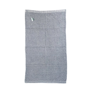 Kontex Brera Waffle Bath Sheet - Grey