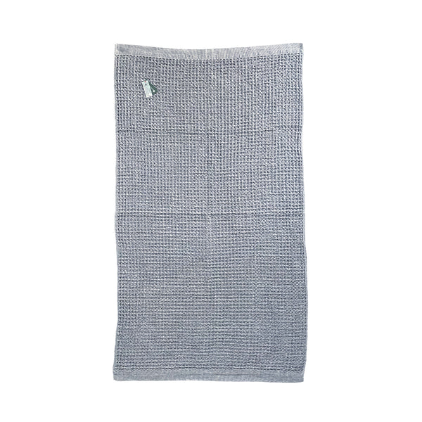 Kontex Brera Waffle Bath Sheet - Grey
