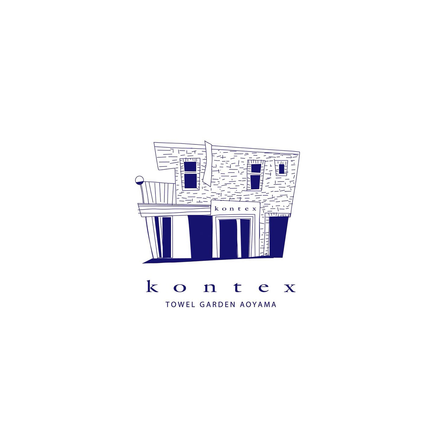 Kontex Brera Waffle Bath Sheet - Grey