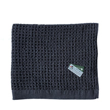 Kontex Brera Waffle Bath Sheet - Navy