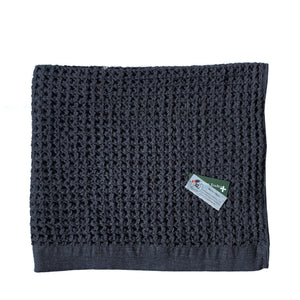 Kontex Brera Waffle Bath Sheet - Navy