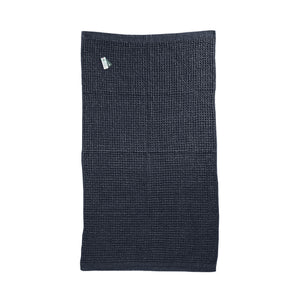 Kontex Brera Waffle Bath Sheet - Navy
