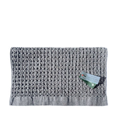 Kontex Brera Waffle Hand Towel - Grey
