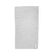 Kontex Graph Bath Sheet - Charcoal